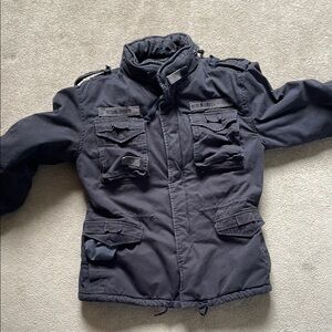 Rammstein black winter jacket